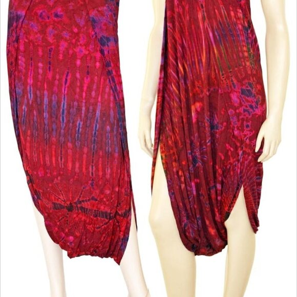 Trïbe Tye Dye Summer Festival Harem Boho Skirt One Size NWT - Picture 2 of 2